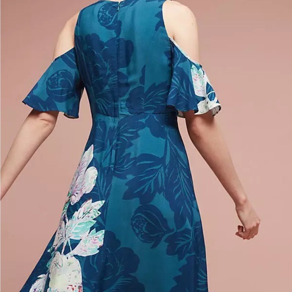 Anthropologie MEAVE Elia Floral Midi Dress - Picture 4 of 14